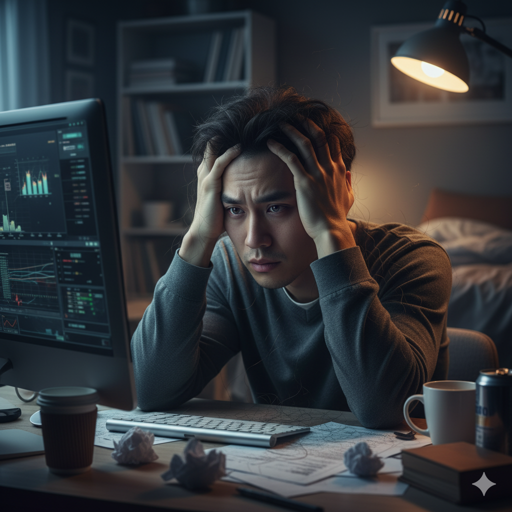 Think the hair you lose today is today's problem?