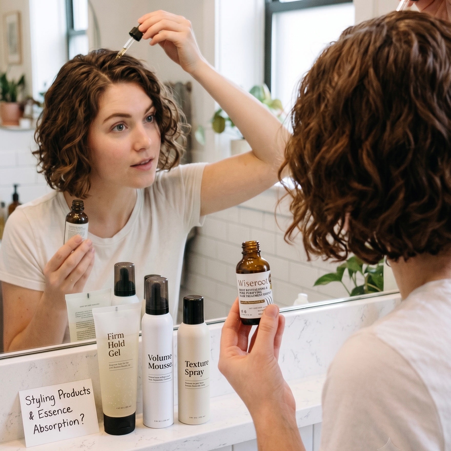 Do Styling Products Affect Wiseroot Absorption? — Understanding the Compatibility Between Hair Styling Products and Scalp Essence