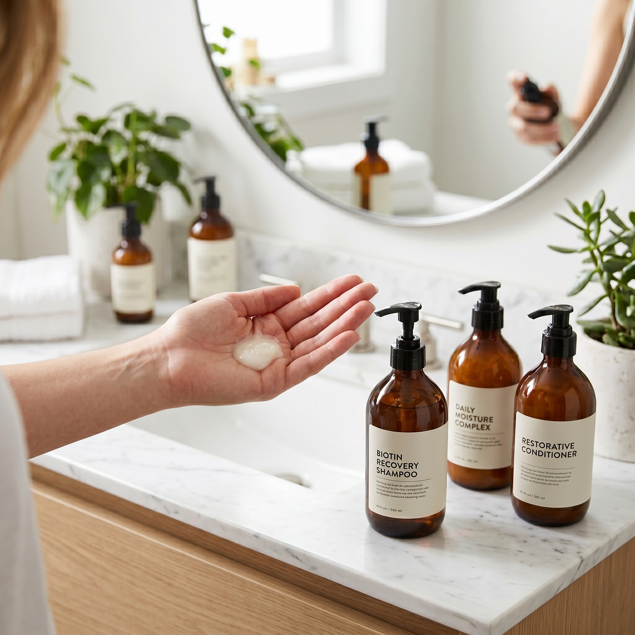 You should switch shampoos regularly so your hair doesn’t 'get used to it?